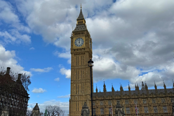 Houses of Parliament on the day of SteelEye's Regs & Eggs at the House of Commons