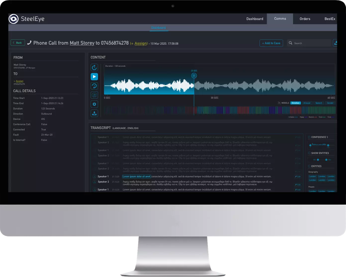 Communications incl number