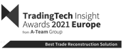 TradeTech Insight Awards 2021 Best Trade Reconstruction Solution