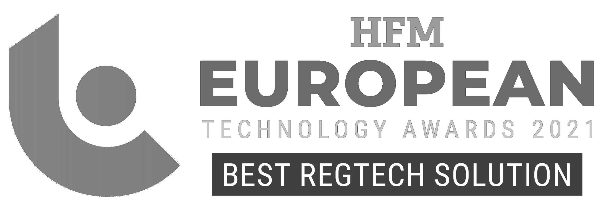 HFM European Technology Awards 2021 - Best regtech solution