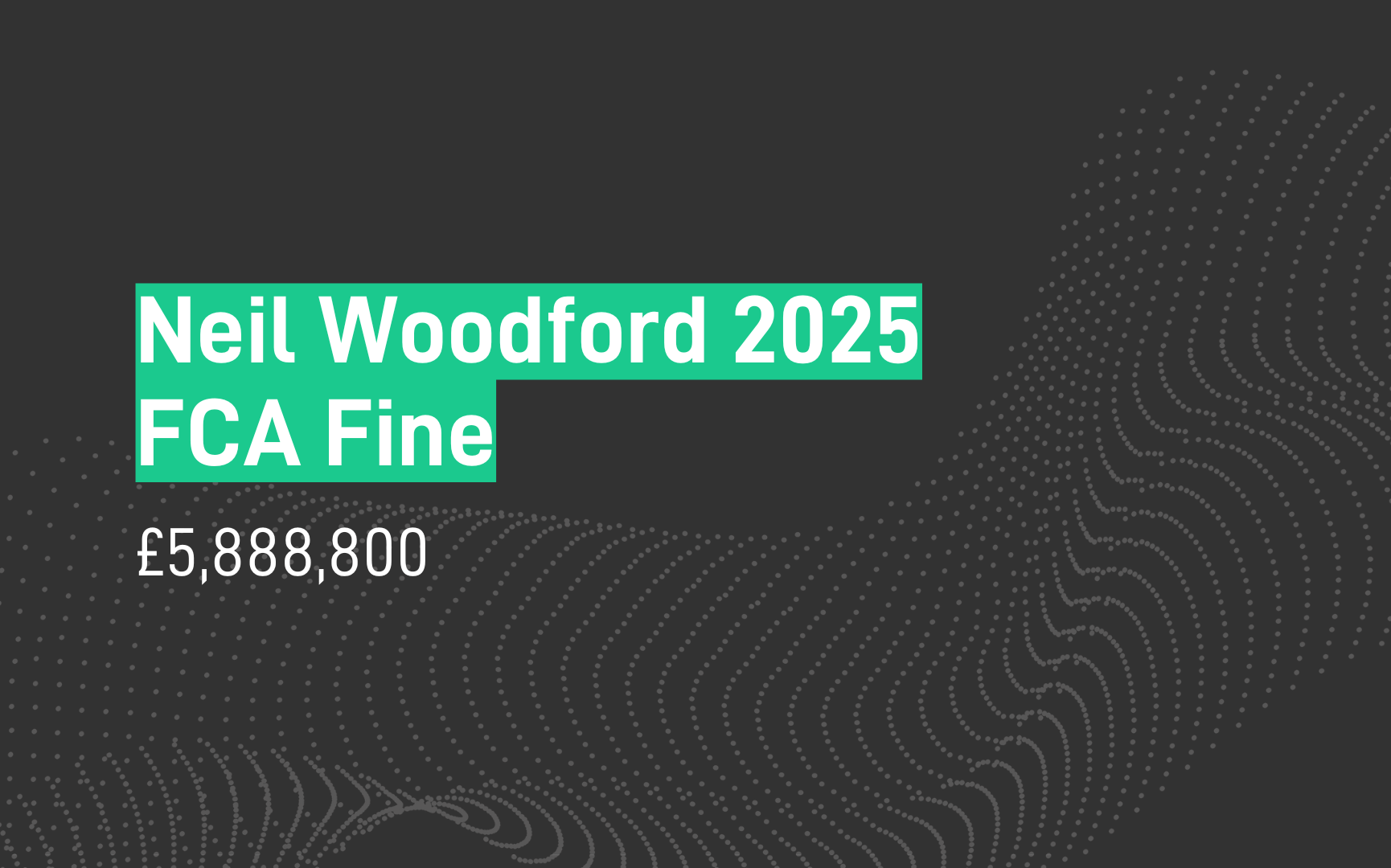  Neil Woodford Fined £5.89 million by FCA