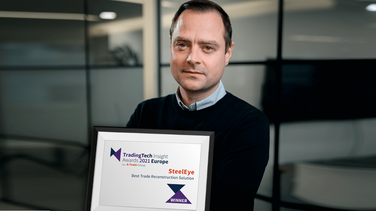 SteelEye Named Best Trade Reconstruction Solution