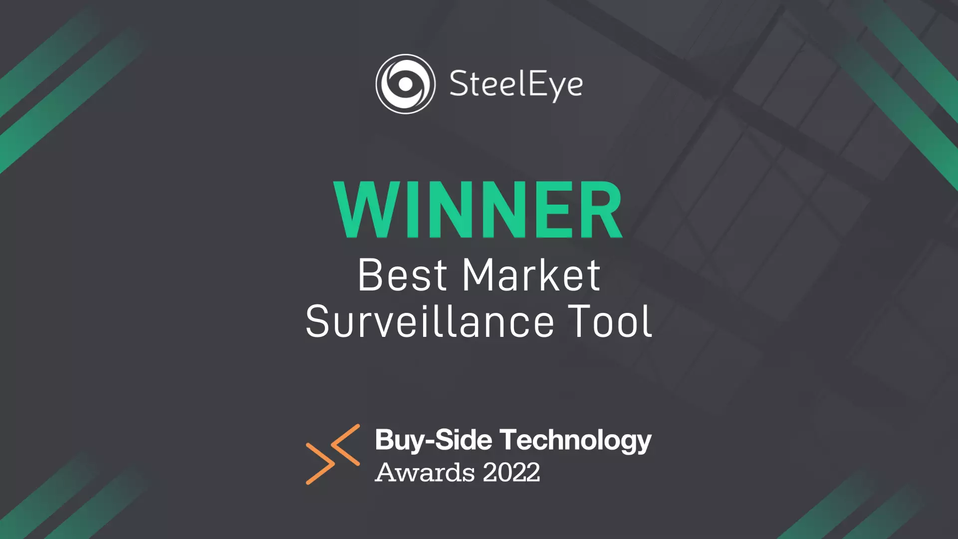 SteelEye Wins Best Market Surveillance Platform 2022