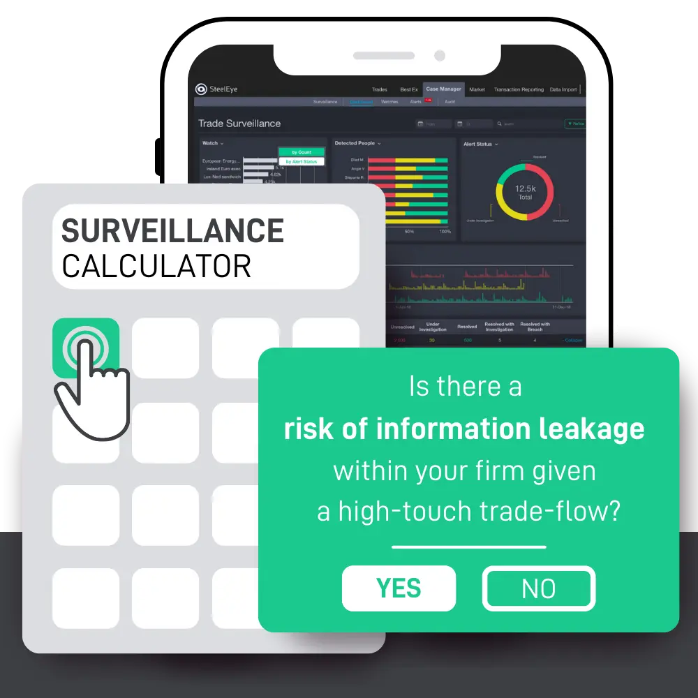 SteelEye trade surveillance algo calculator